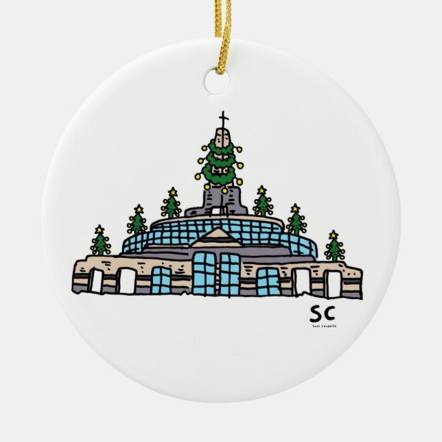 EA Christmas Chapel Ornament (Front)