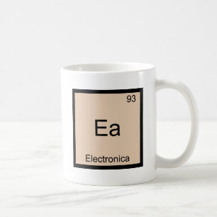 Ea - Electronica Funny Chemistry Element Symbol T Coffee Mug