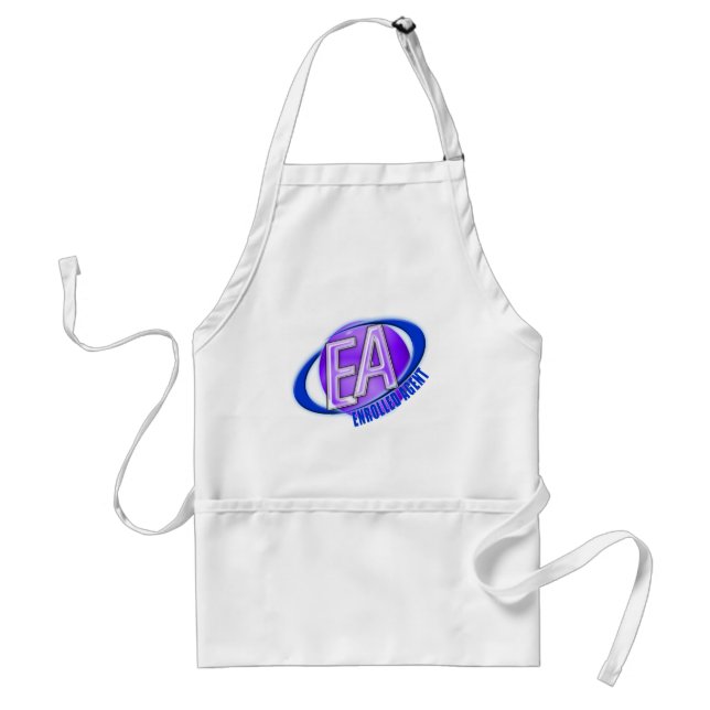 EA ORB SWOOSH LOGO - ENROLLED AGENT STANDARD APRON (Front)