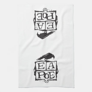 EA Poe Boxes Kitchen Towel