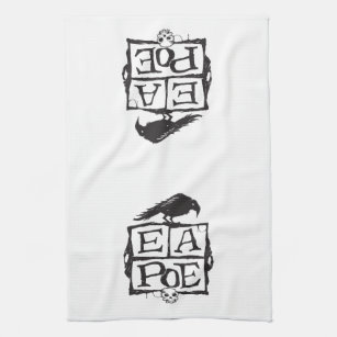 EA Poe Boxes Kitchen Towel