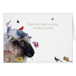 Each birthday is a stop on life's journey.