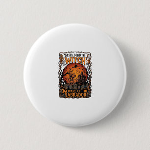 Each Day Joyful Halloween Haunted House Witch Cat 6 Cm Round Badge