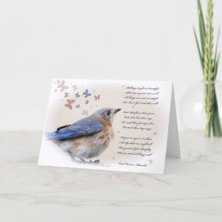 Each little bird that sings card
