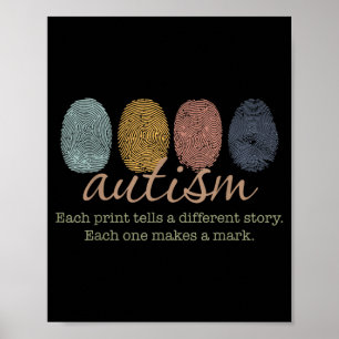 Each Print Tells A Different Story Finger Autism