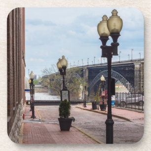Eads Bridge Along Lucas Ave Coaster