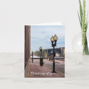 Eads Bridge Along Lucas Ave Thinking Of You Card