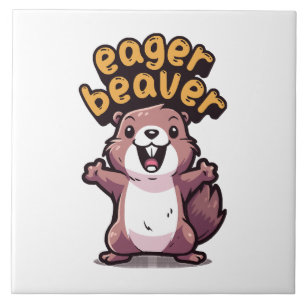 Eager Beaver Ceramic Tile
