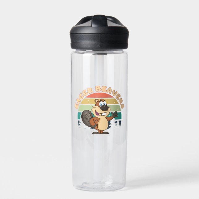 Eager Beavers Water Bottle (Front)