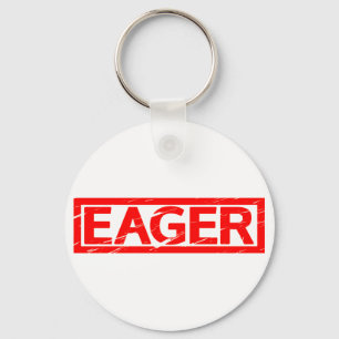 Eager Stamp Key Ring