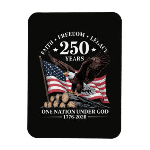 Eagle 250th Anniversary USA Magnet