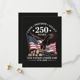 Eagle 250th Anniversary USA Save The Date