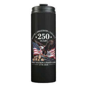 Eagle 250th Anniversary USA Thermal Tumbler