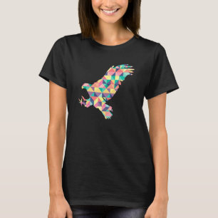 Eagle Abstract Colour Summer Hawk Animal Girl T-Shirt