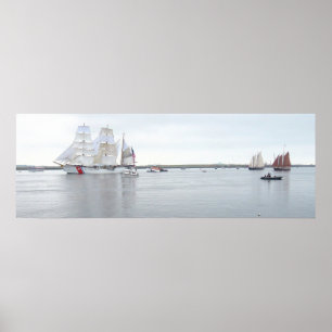 Eagle, Adventure and Roseway Poster