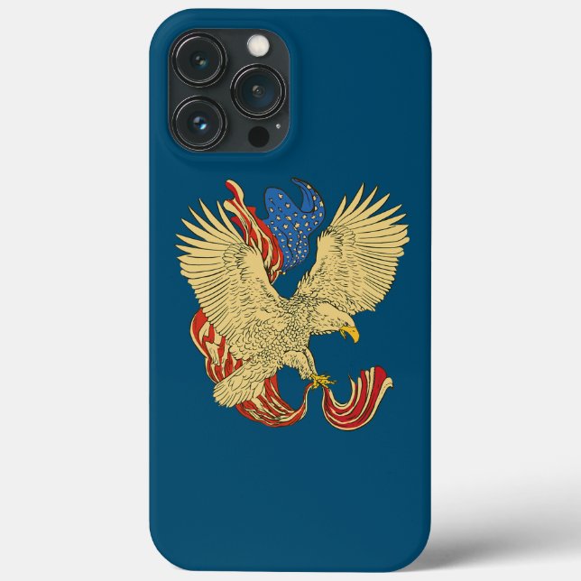 Eagle American Flag  Case-Mate iPhone Case (Back)