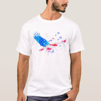 *~*  Eagle American USA Flag Red White Blue