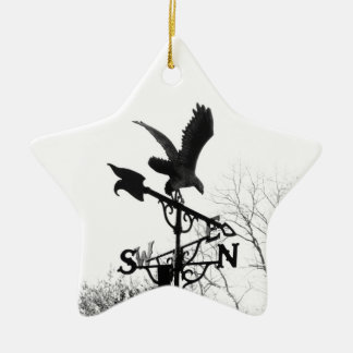 Eagle and Arrow Ceramic Tree Decoration
