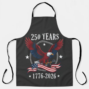 Eagle And Flag 250 Years 1776-2026 250th Apron