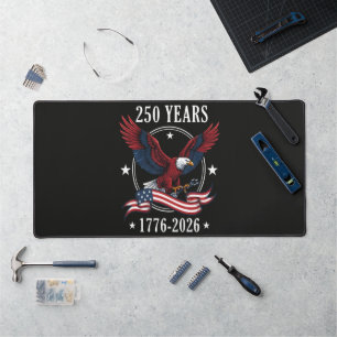 Eagle And Flag 250 Years 1776-2026 250th Desk Mat