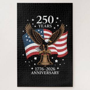 Eagle and Flag 250 Years of America 1776-2026 Jigsaw Puzzle