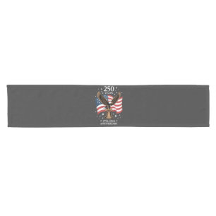 Eagle and Flag 250 Years of America 1776-2026 Short Table Runner