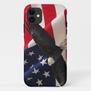 Eagle and Flag 2 iPhone 11 Case