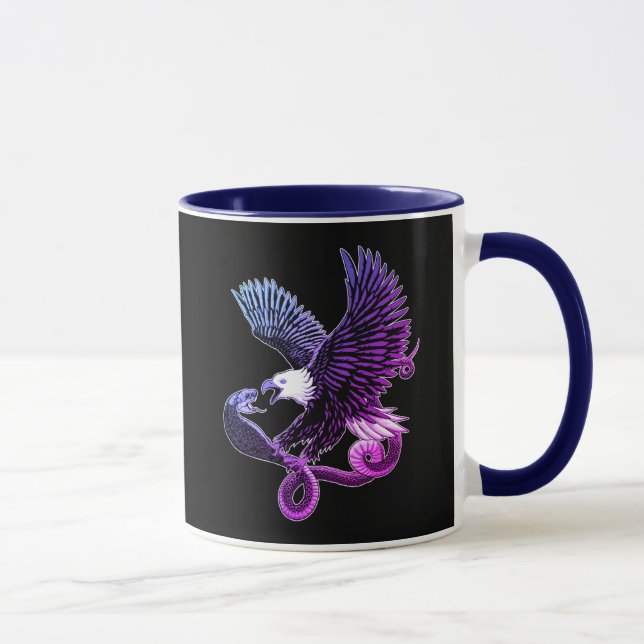 Eagle and Snake Mug (Right)