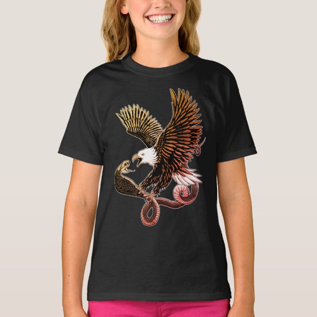 Eagle and Snake T-Shirt (Front)