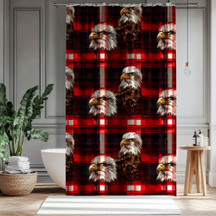 Eagle and Stars Curtain Celebrate USA in Style