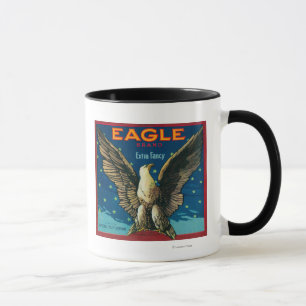 Eagle Apple Crate Label Mug