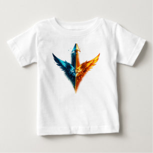 Eagle Arrow – Powerful Freedom & Strength Design Baby T-Shirt