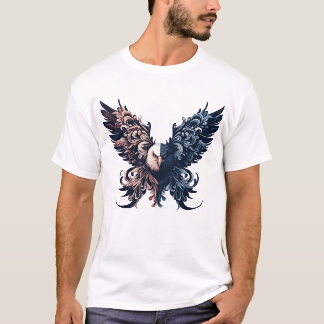 eagle art animal T-Shirt (Front)