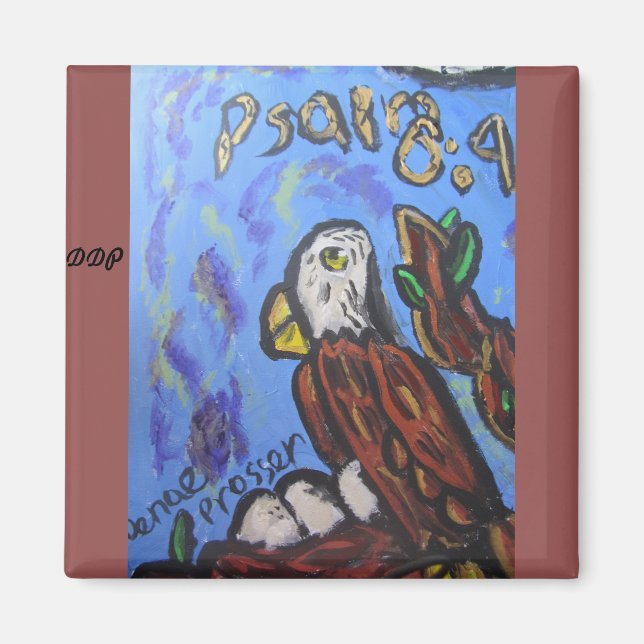 Eagle art magnet (Front)
