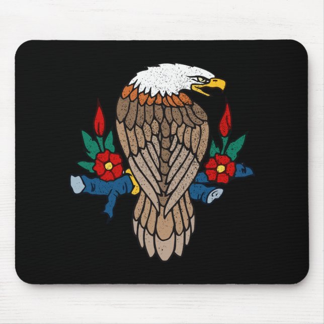 Eagle Art Mouse Pad (Front)