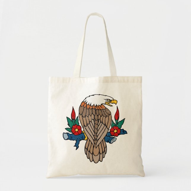 Eagle Art Tote Bag (Front)