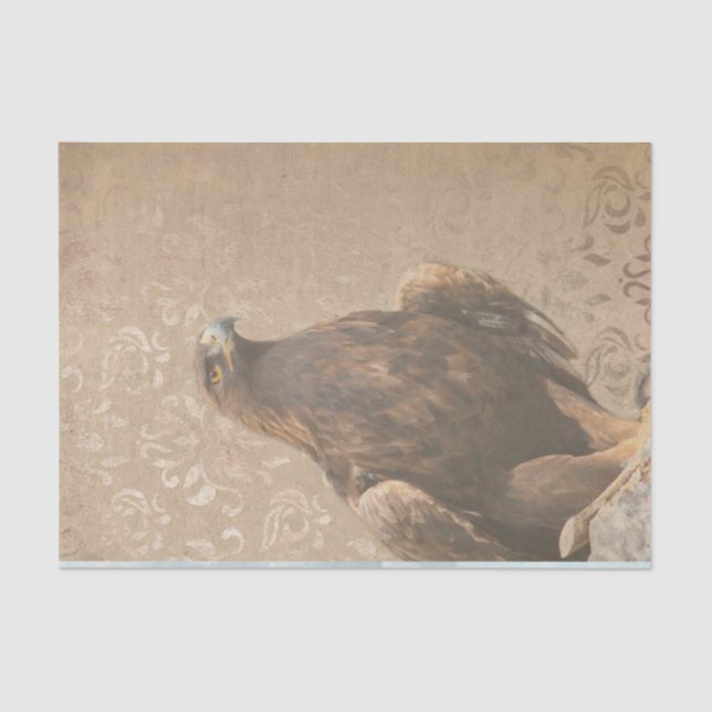 Eagle Artwork Decoupage Tissue Paper (Front)