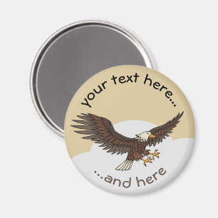 Eagle Attacking Magnet