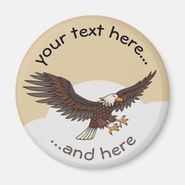 Eagle Attacking Magnet (Front)