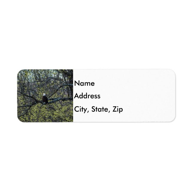 Eagle Awareness Return Address Label (Front)