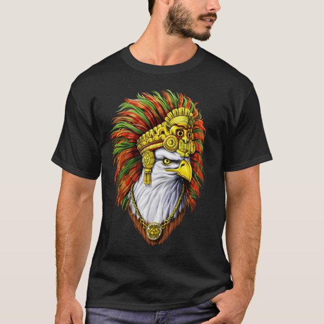 Eagle Aztec Warrior T-Shirt (Front)