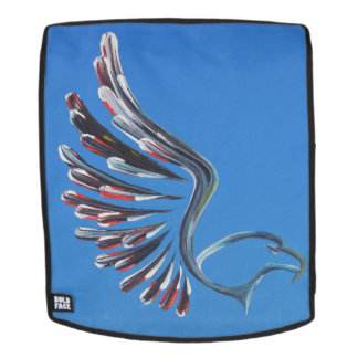 Eagle backpack face