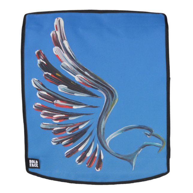 Eagle backpack face (Removable Face)