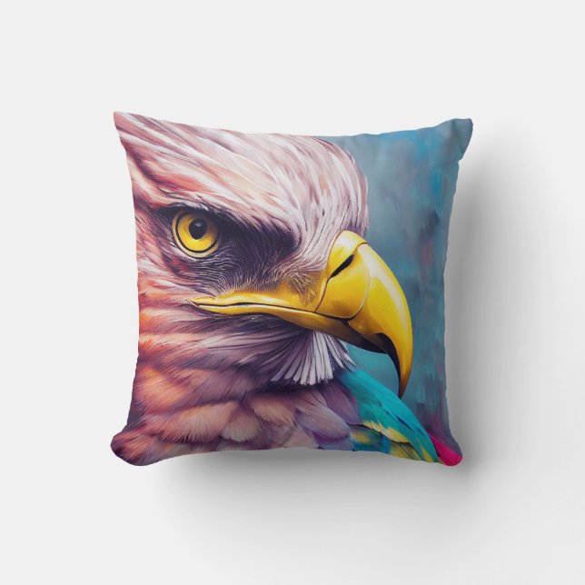 Eagle Bald eagle Animal Discovery Adventure Nature Cushion (Front)