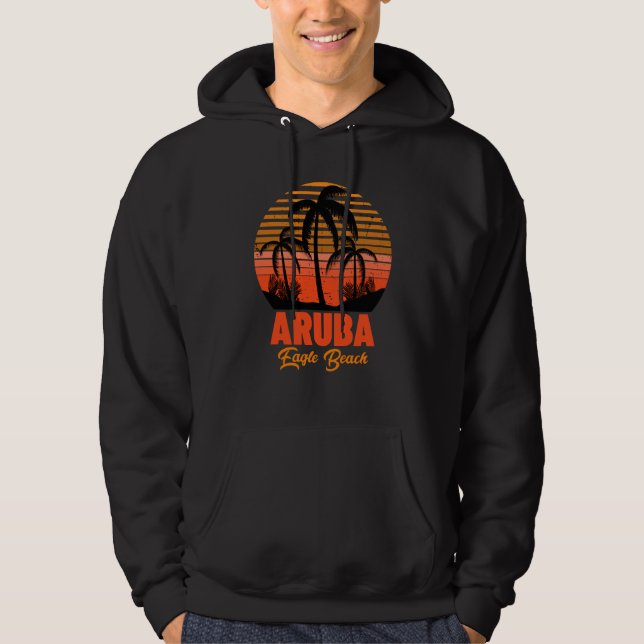 Eagle Beach Aruba Hoodie (Front)