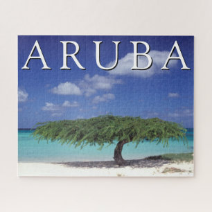 Eagle Beach   Caribbean, Aruba Jigsaw Puzzle