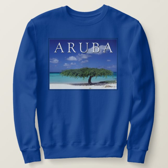 Eagle Beach | Caribbean, Aruba Sweatshirt (Design Front)