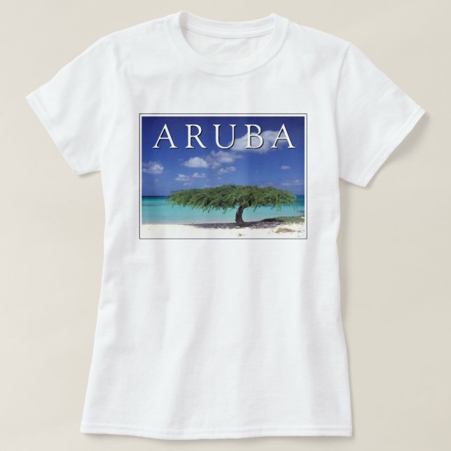 Eagle Beach | Caribbean, Aruba T-Shirt (Design Front)