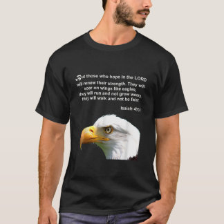 Eagle Bible Verse Isaiah 40 31 Christian T-Shirt