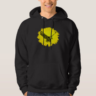 Eagle Bird Of Prey Beak Claws Animal Colourful Bir Hoodie